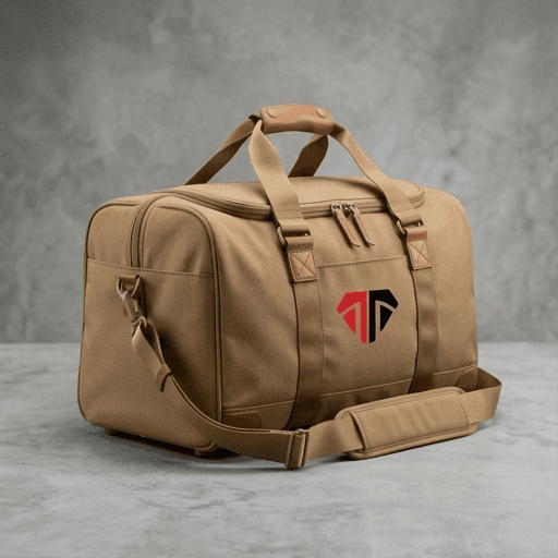 Tan Canvas Duffel
